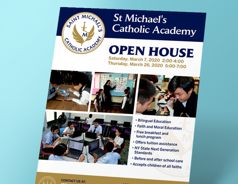 St. Michael’s CA – Open House Version 2