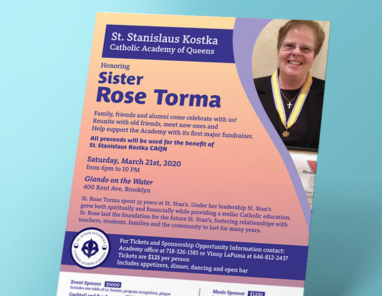 St. Stanislaus Kostka CA – Honoring Sister Rose Torna