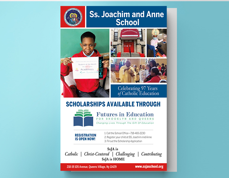 Ss. Joachim and Anne School – Registration Poster
