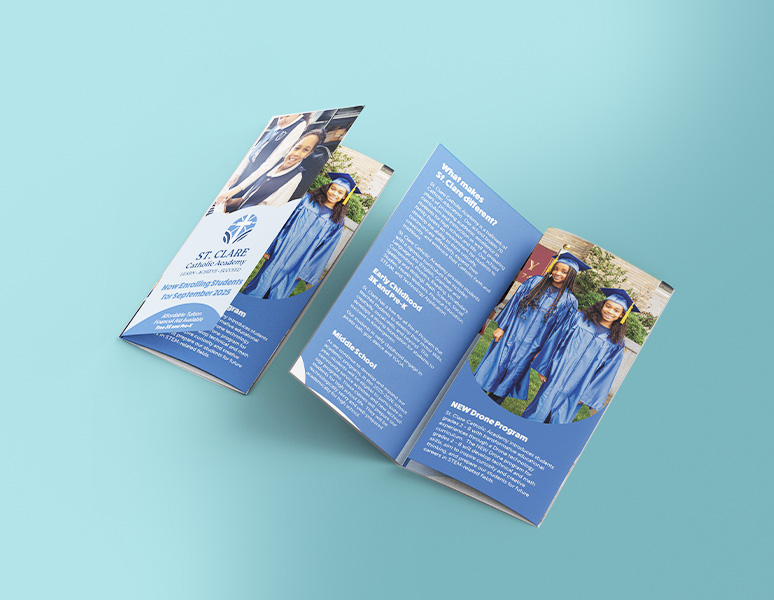 St. Clare CA – Trifold